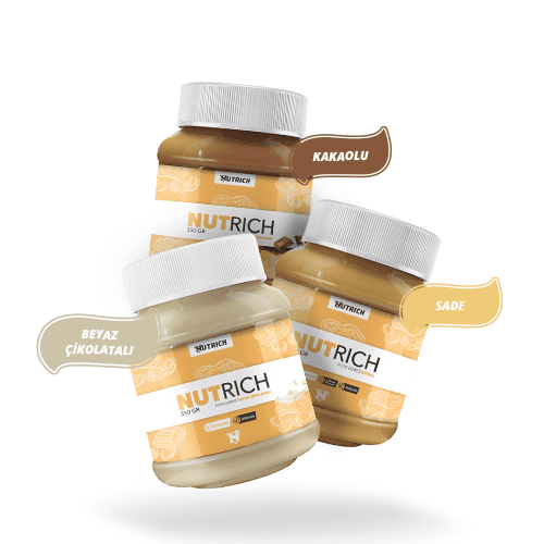 Nutrich Doğal Fıstık Ezmesi Paketi 3
